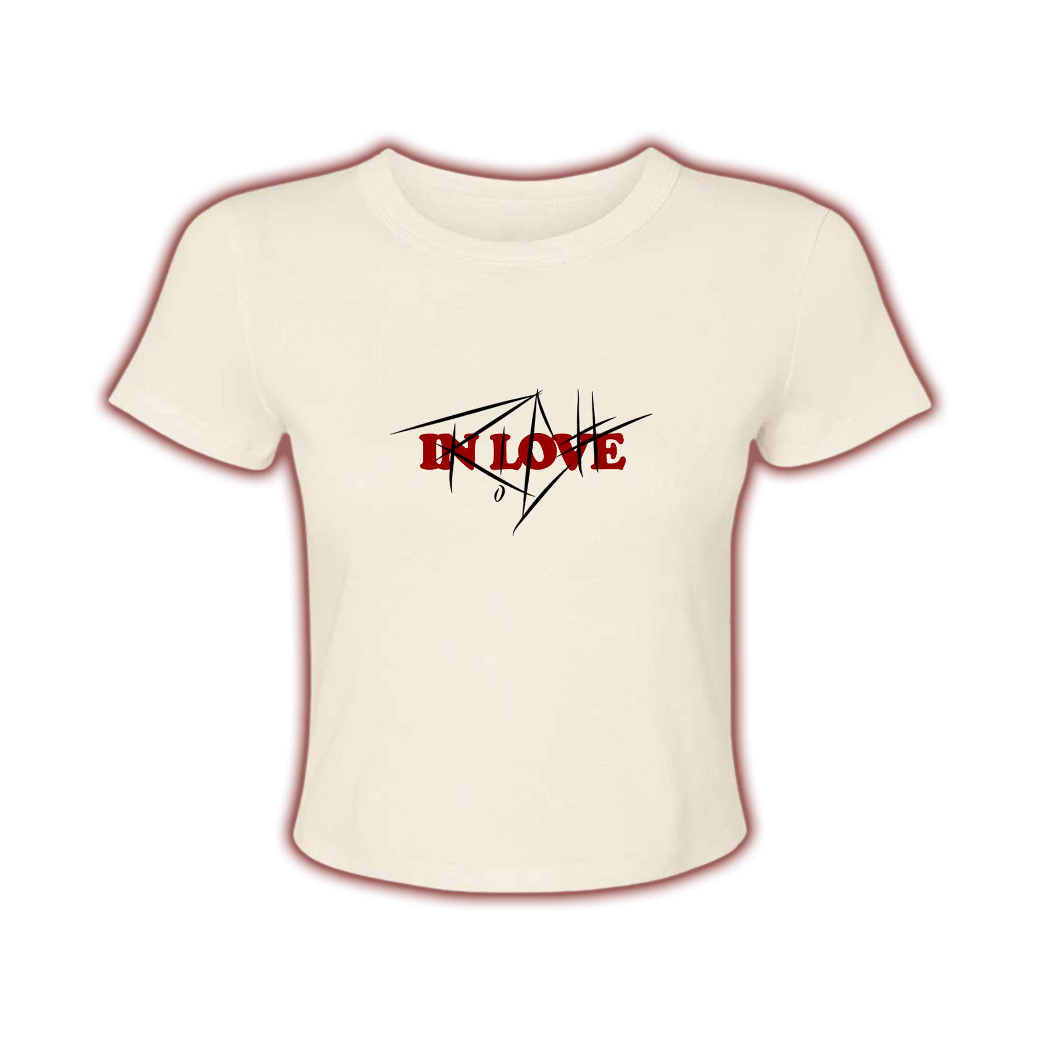 R!CH in Love Crop T